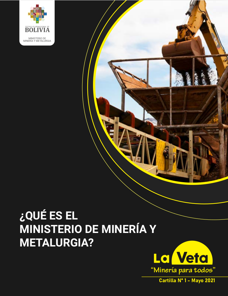 Cartilla Que es el Ministerio de Mineria y Metalurgia